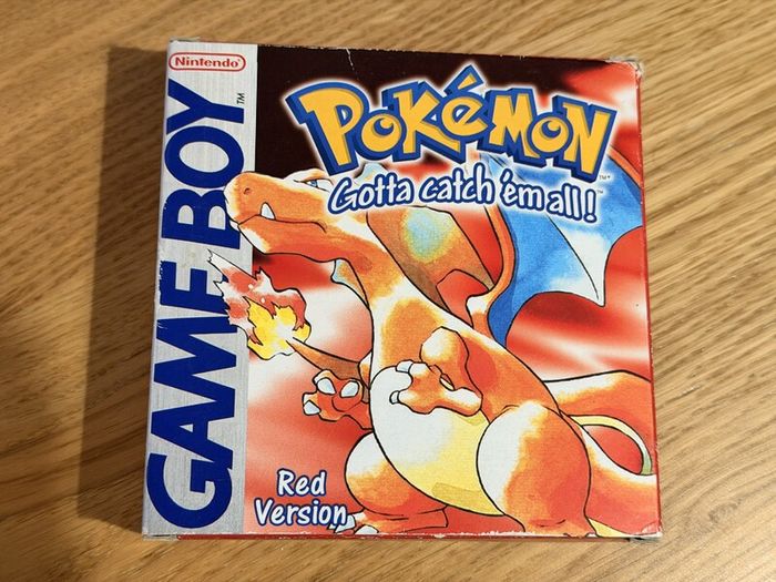 Pokemon Red for the Nintendo Game Boy - Complete in Box, New Battery