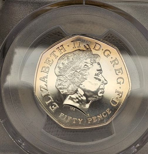 Great Britain 2009 Kew Gardens 50p Coin PCGS MS69