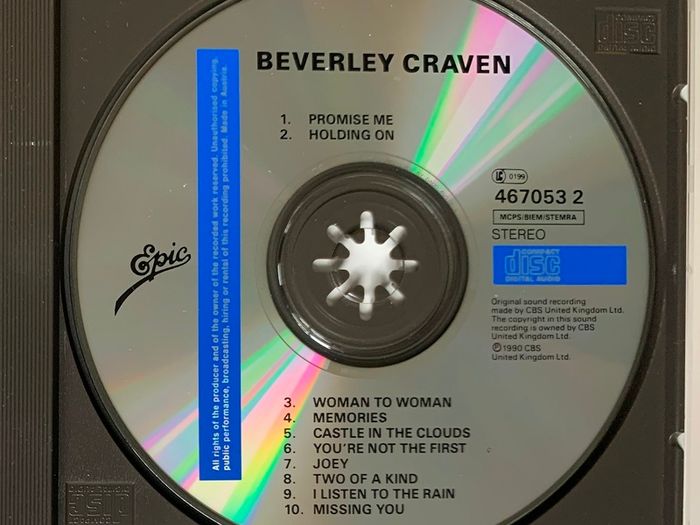 Beverley Craven [1990] Beverley Craven (CD Album)