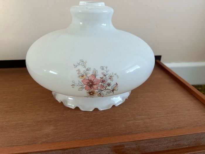 vintage glass ceiling lamp shade