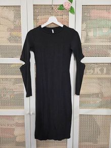 Black midi dress  Blue steel  Size S