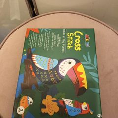 3D First children's cross stitch craft kit