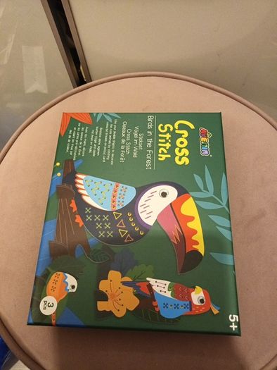 3D First children's cross stitch craft kit