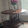 antique dining table and chairs Image 4