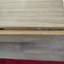 Table Mid Century Style Drop Leaf Kitchen Dining Table Space Saving Image 3