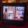 Vintage  20" Mitsubishi Tv & Remote Image 3