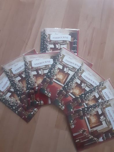 Christmas Cards/Greetings from Ashbourne ... Two x 12 Pack NOW 6.00 Euro