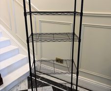 5 Tier Shelves for Storage Shelving Units and Storage Heavy Duty Metal Storage Shelf Wire Rack Shelving Adjustable Kitchen Shelf Garage Pantry Storage Racks and Shelving(23.2x13.4x59.1in)