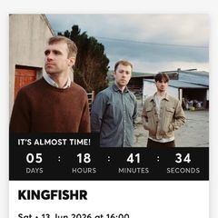 Kingfisher Tickets Malahide Castle June 13th