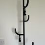 IKEA ALGANAS Hat and Coat Stand Black Good Condition Image 2