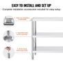 Stainless Steel Food Prep Table Commercial Kitchen Work Table 35.6x152.4 cm Image 5