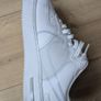 Nike Air Force 1 React White Leather Sneakers Size UK 9 Image 8
