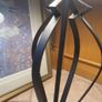 Wrought Iron Table Lamp with Shade Image 9
