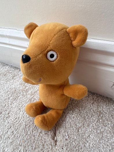Peppa Pig Peppa's Teddy Plush Soft  TY approx. 18 cm. Used Please see photos