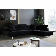 Corner Sofa, Adjustable Headrests- FREE DELIVERY