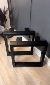 Table Legs 50x50 cm Type Rectangle Loft Style LIGHT 2 pcs Profile 80x40mm