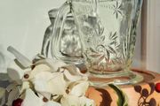Vintage Pressed Glass Jug