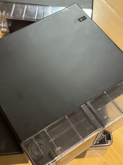 Stackable organising boxes for bits and bobs