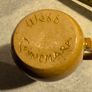 Handcrafted Irish studio art pottery. Pottery Yellow Webb Connemara milk jug Image 4