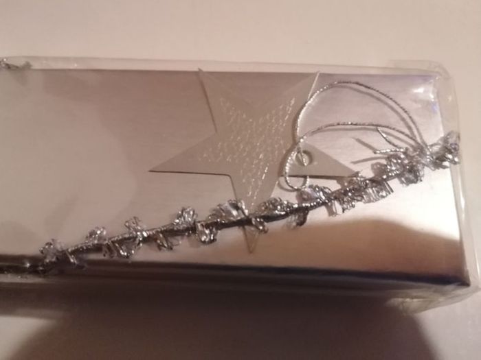 New - Silver Gift box