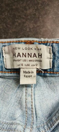 New Look Straight jeans size 16