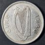 Ireland 1940 Silver Half Crown coin Image 2