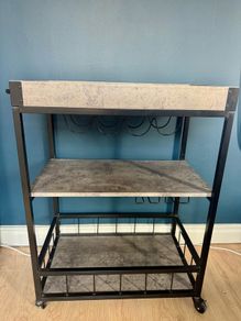 Luxury bar cart