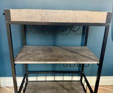 Luxury bar cart