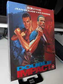 Double Impact 4K Blu Ray Sealed