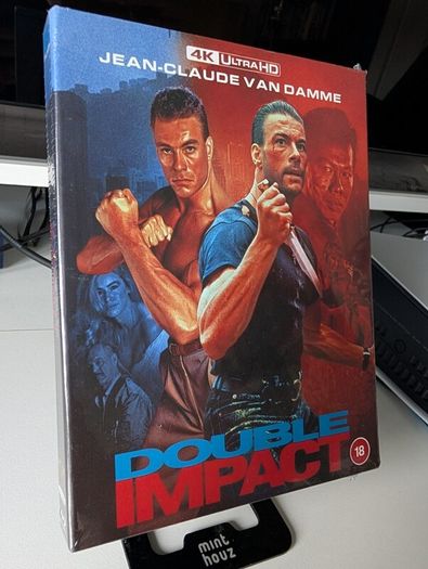 Double Impact 4K Blu Ray Sealed