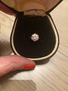 Natural Diamond 1.50ct Solitaire Ring