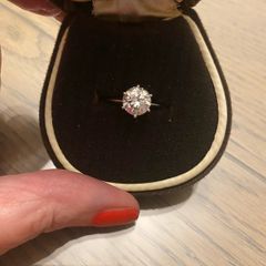 Natural Diamond 1.50ct Solitaire Ring
