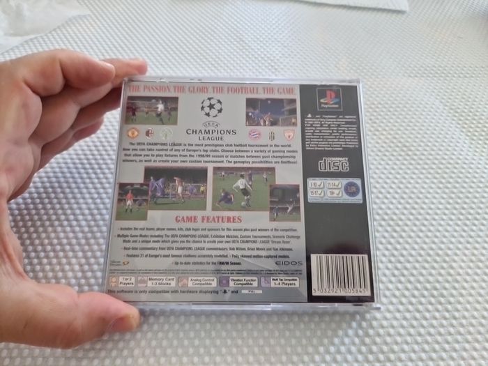 UEFA Champions League Season 1998 1999 PlayStation1 Ps1 PlayStation2 Ps2 Games Original