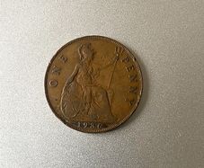 UK Penny, George v. from 1936