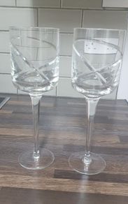 2 Large Glasses