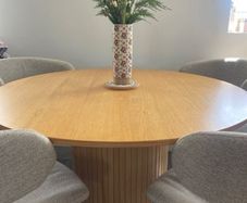 Dining room table and chairs