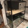 Two Phailozoo 120 Gallon reptile enclosures 4x2x2 in black Image 3