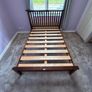Double bed frame mahogany frame Image 2