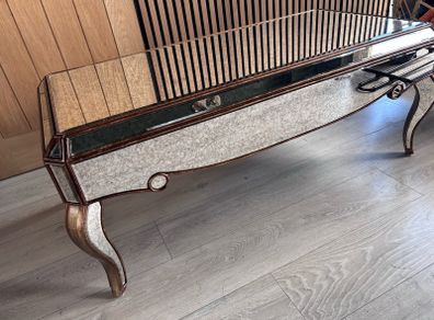 Mirrored coffee table