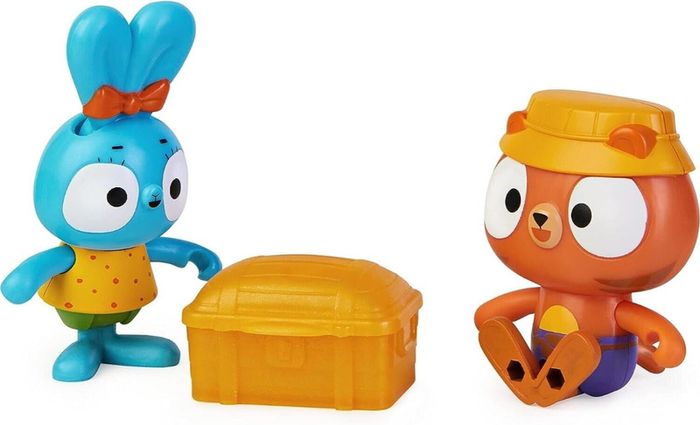 BRAND NEW Brave Bunnies Treasure Action Figure Pack