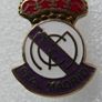 Vintage Real Madrid Football Club Enamel Pin Badge Spain La Liga (V15) by Coffer London1970s Image 2