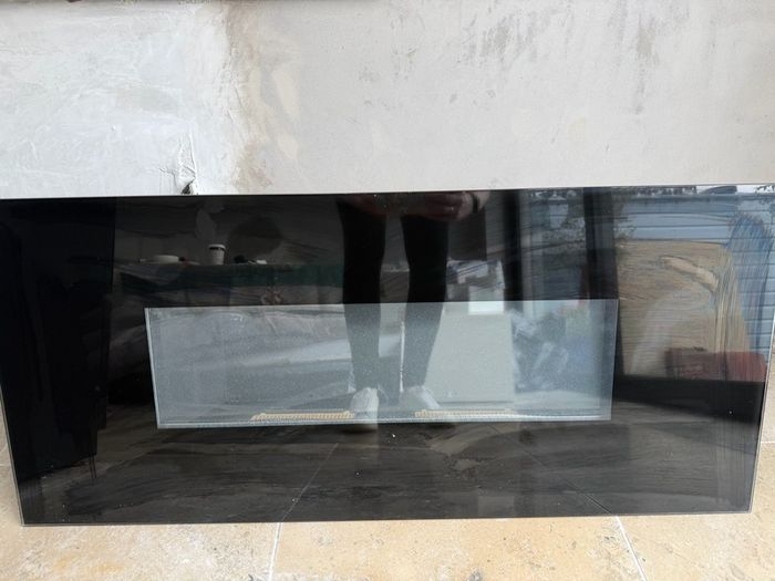 Wall Mounted Gas Fire - Black