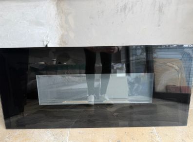 Wall Mounted Gas Fire - Black