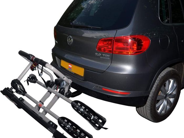 Mounted 2 Bike Rack | Maximum load 34 kg | Lightboard for 13pin sockets