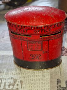 Old Chad Valley Post Office Money Box around 1960s, Postage Available,
