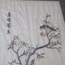 a antique chinese silk picture Image 2