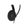 PRICE REDUCED from 50 TO SELL!! Sennheiser SC 60 USB ML - Call Center - headset - on-ear - wired - black with orange highlights Image 3