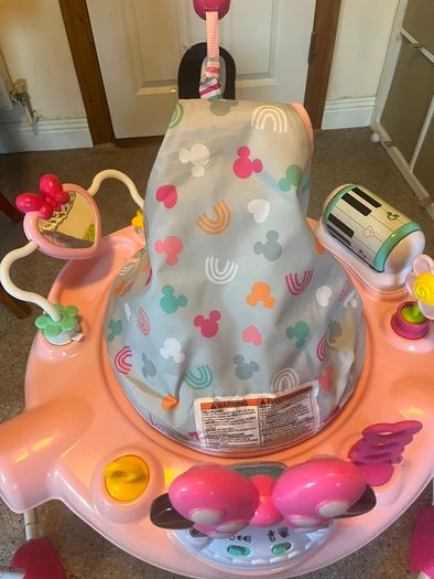 Baby Bouncer, Minnie Mouse. Almost unused.