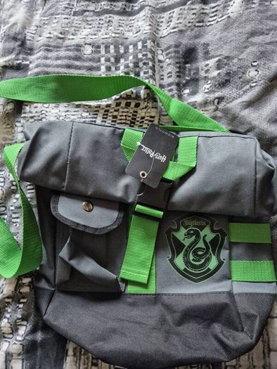 Slytherin Banner and Bag