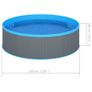 Splasher Pool 350x90 cm Grey Image 5